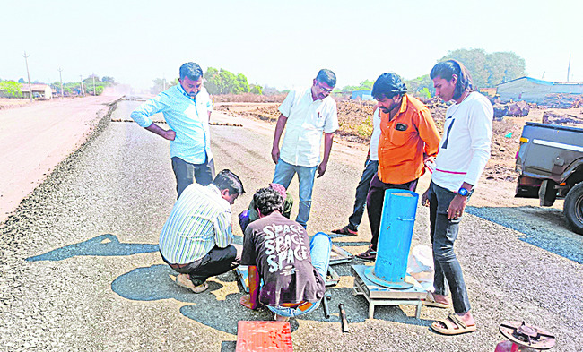 వేగంగా ఖేడ్–బీదర్ హైవే పనులు1