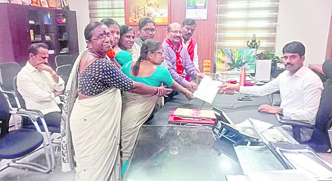భూ సేకరణ విరమించుకోవాలి
1