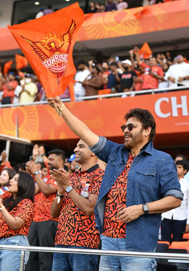 Hero Venkatesh SRH  Match in Hyderabad11
