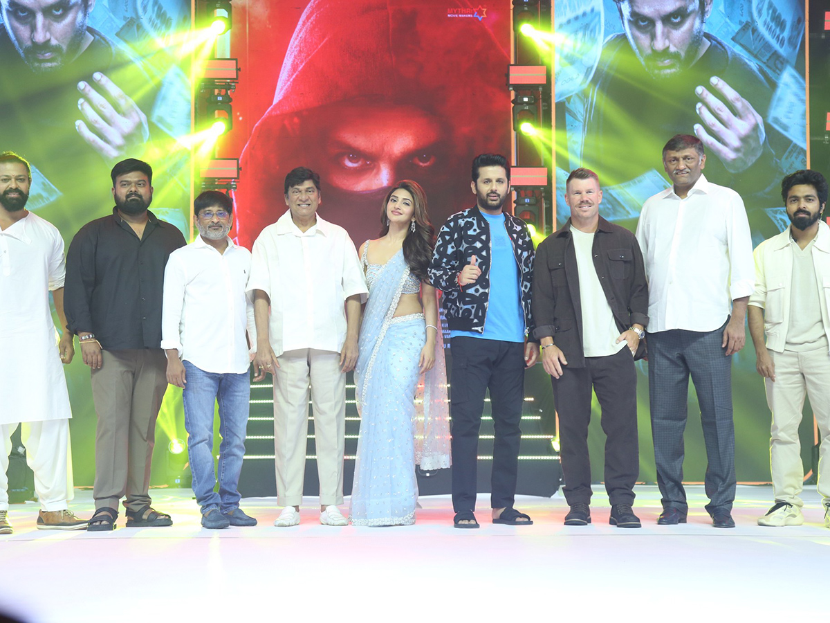 Nithiin Robinhood Movie Pre Release Event Photos13