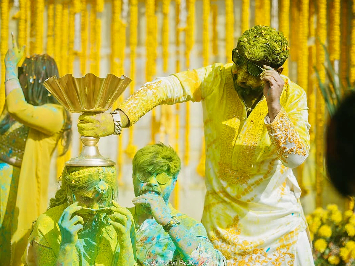 Rishabh Pants sister Haldi ceremony.. Photos go viral13