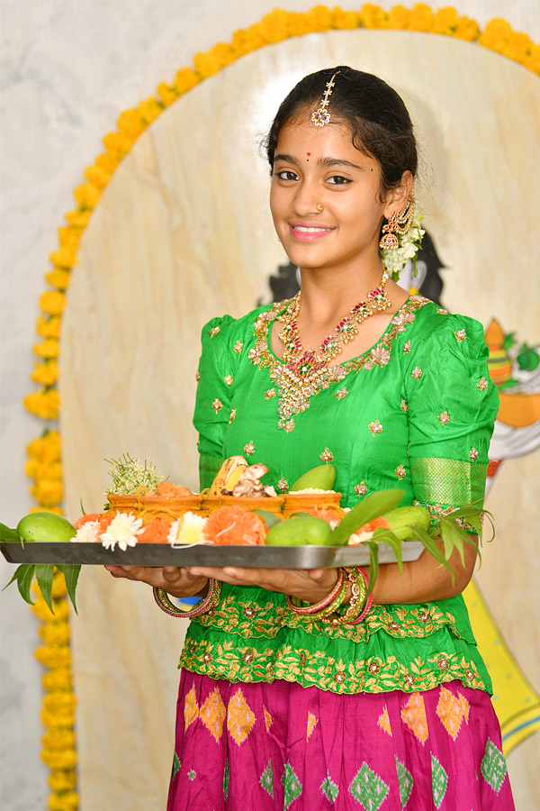 Ugadhi Celebrations In SPR School Under The Auspices Of Sakshi Photos20