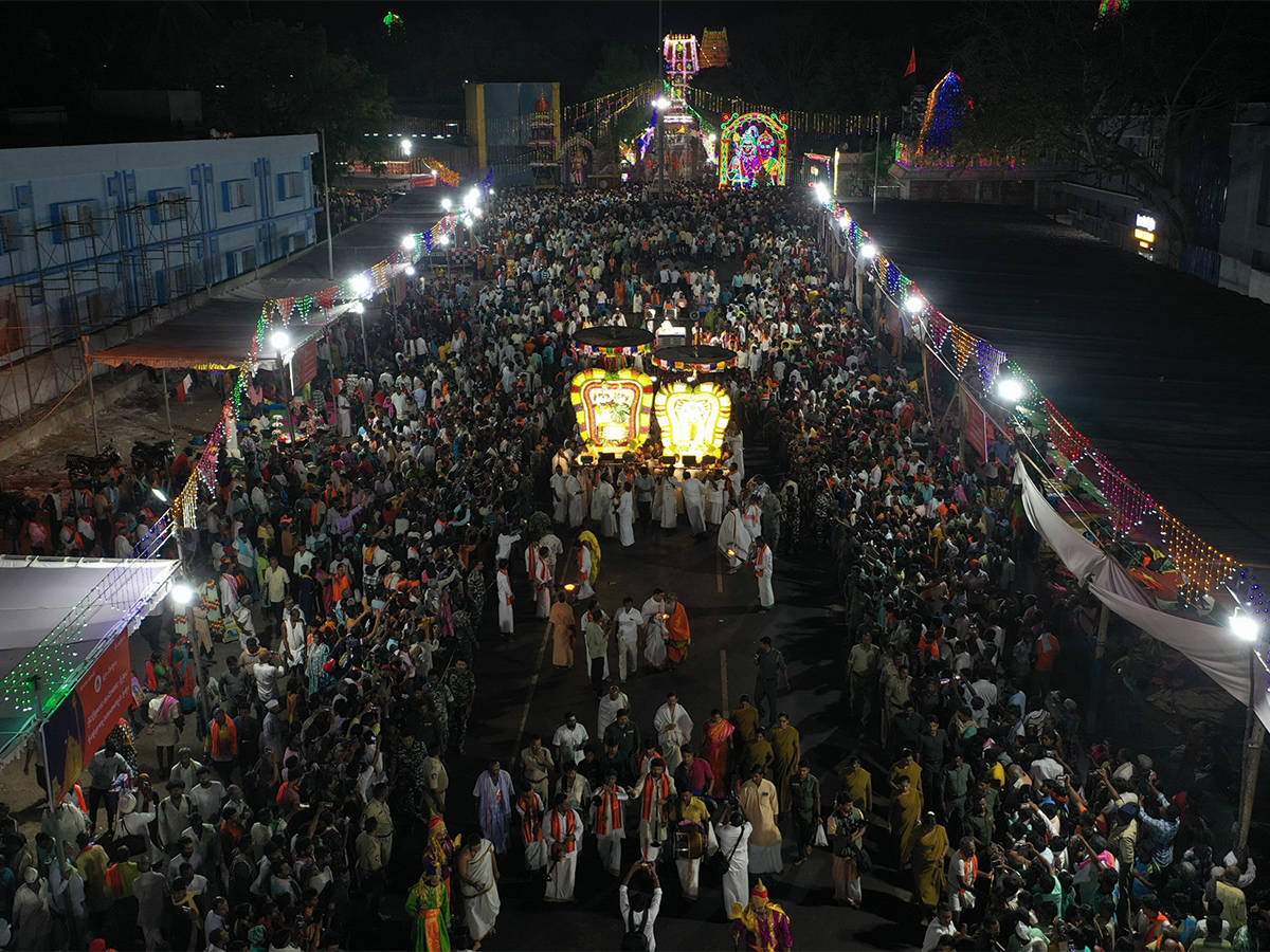 Ugadi 2025 Brahmotsavam Celebrated in Srisailam Photos5