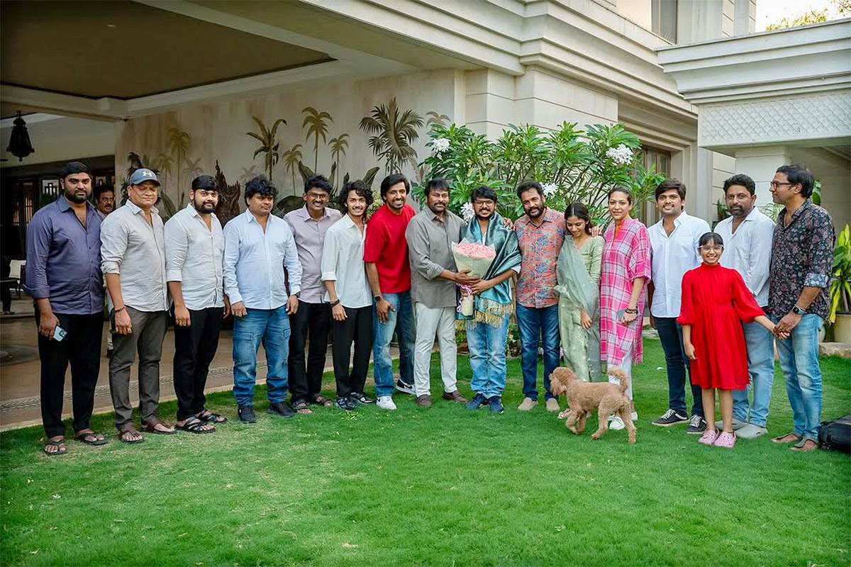 Court Movie Team Meets Chiranjeevi Photos12