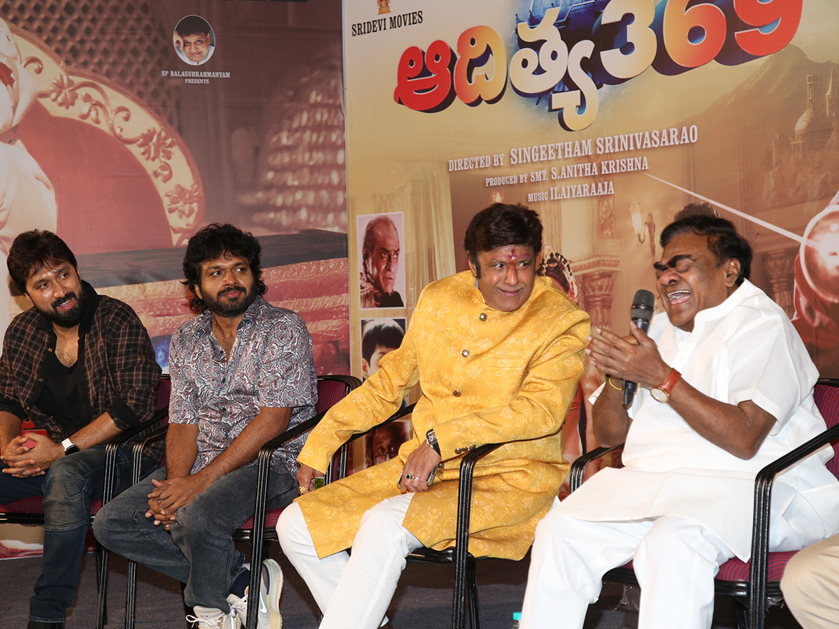 Balakrishna Aditya 369 Movie Re-Release Press Meet Latest Photos1