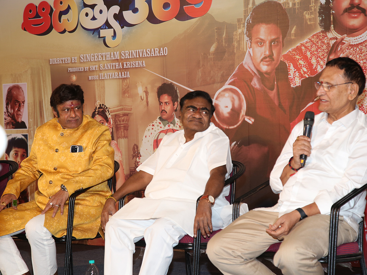 Balakrishna Aditya 369 Movie Re-Release Press Meet Latest Photos16