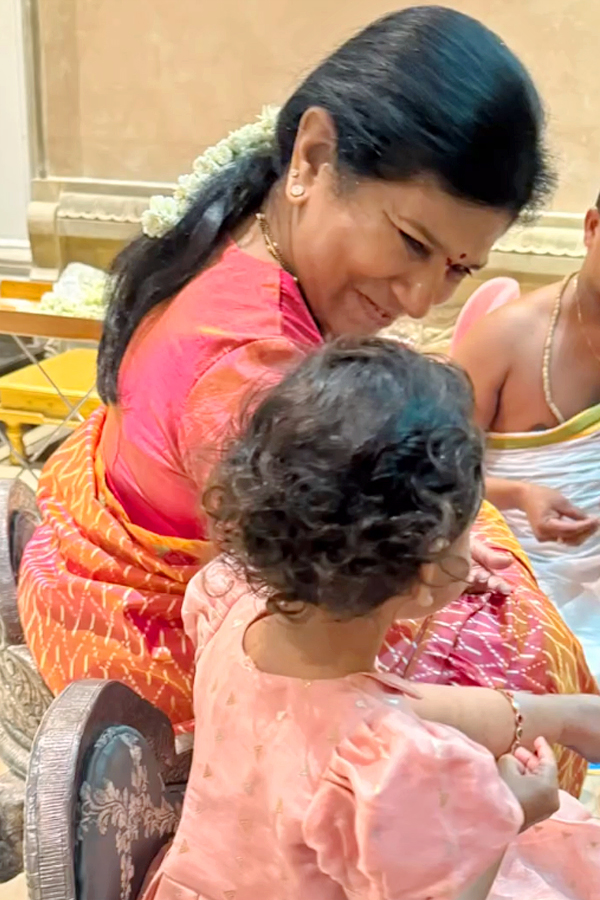 Ram Charans daughter Klin Kaara celebrates Ugadi with mom Upasana, grandma Surekha Photos5