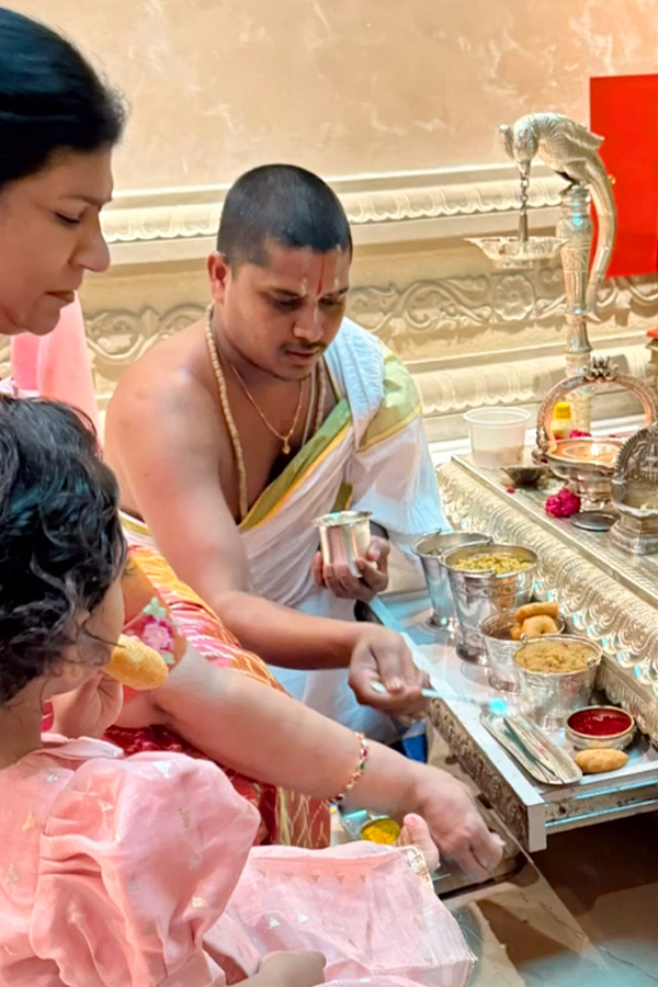 Ram Charans daughter Klin Kaara celebrates Ugadi with mom Upasana, grandma Surekha Photos6
