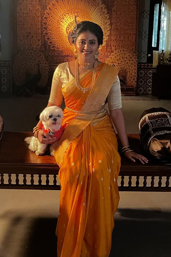 Ugadi look.. Celebrities shine in traditional Attire Photos4