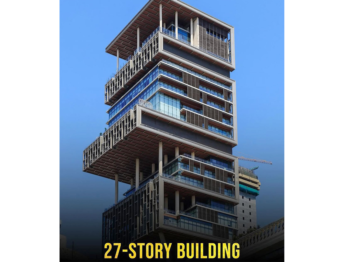 Inside Tour Of Mukesh Ambanis Massive Billion-Dollar House Antilia Photos2