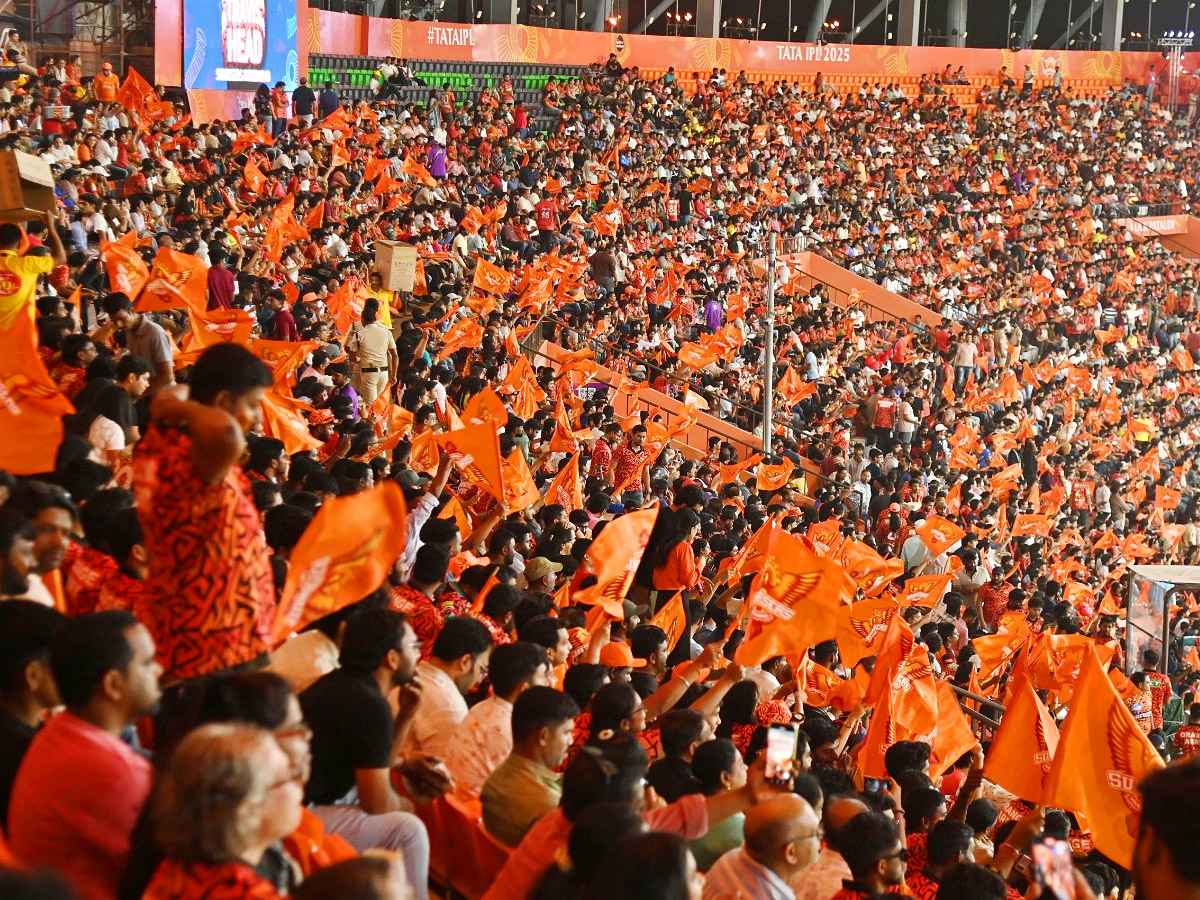 Celebrities In IPL Match at Hyderabad Uppal Cricket Stadium Photos10