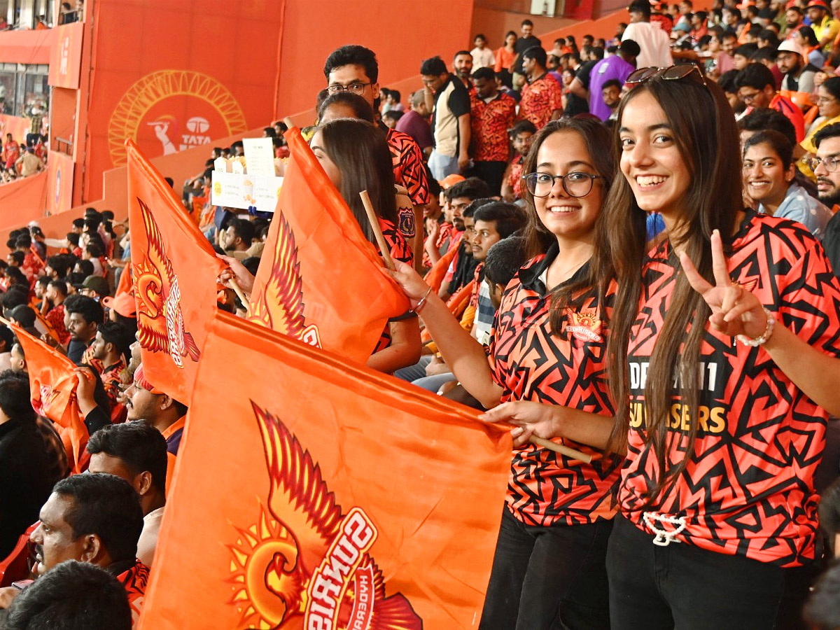 Celebrities In IPL Match at Hyderabad Uppal Cricket Stadium Photos11
