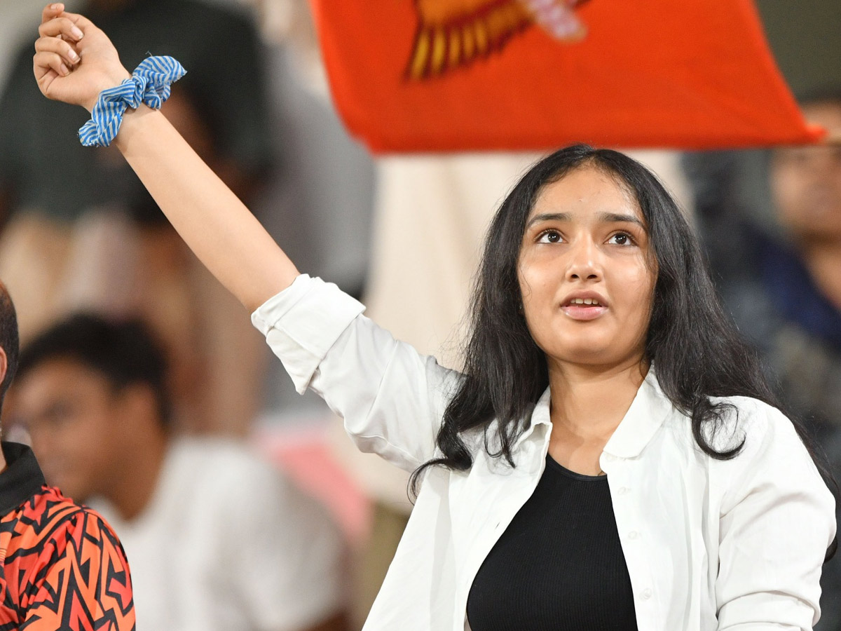 Celebrities In IPL Match at Hyderabad Uppal Cricket Stadium Photos29
