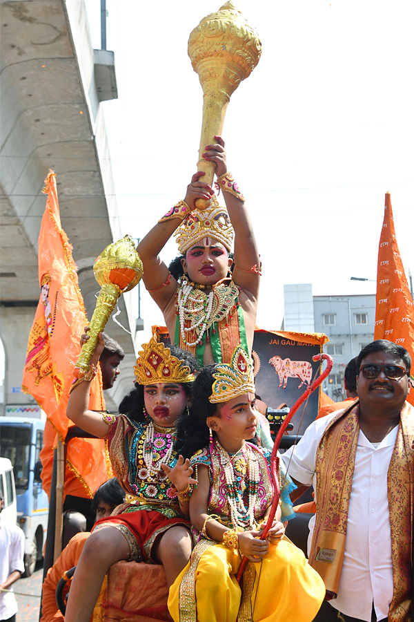 Hyderabad Hanuman Shoba Yatra 2025 Photos5