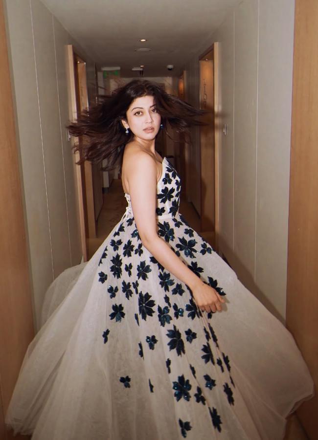Actress Pranitha Subhash Glamorous Photos In White Dress4