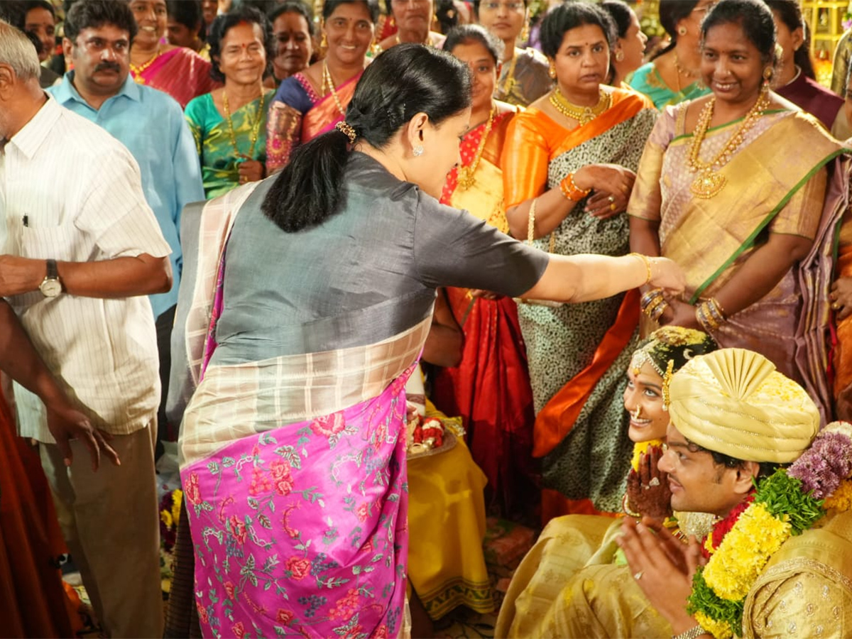 Financier Bangaru Babu Son Wedding Photos1