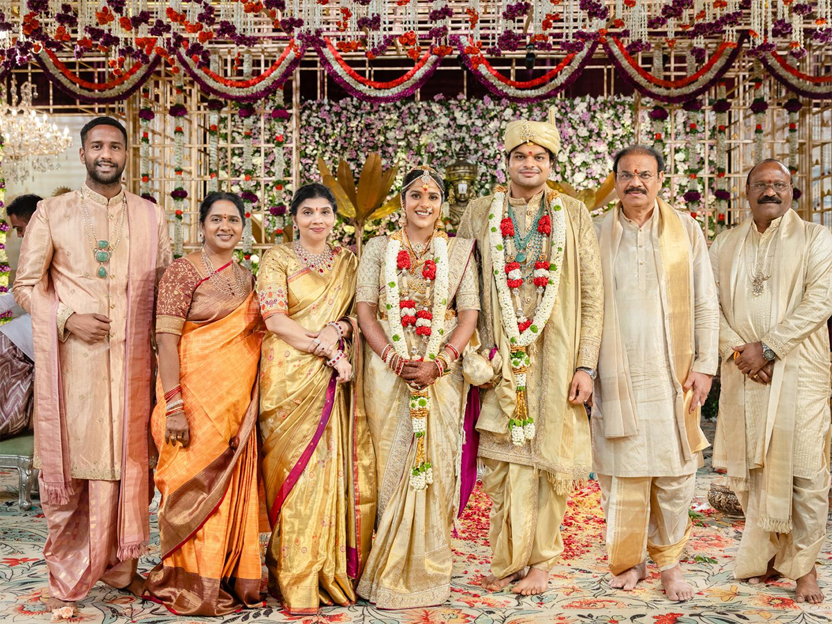 Financier Bangaru Babu Son Wedding Photos16