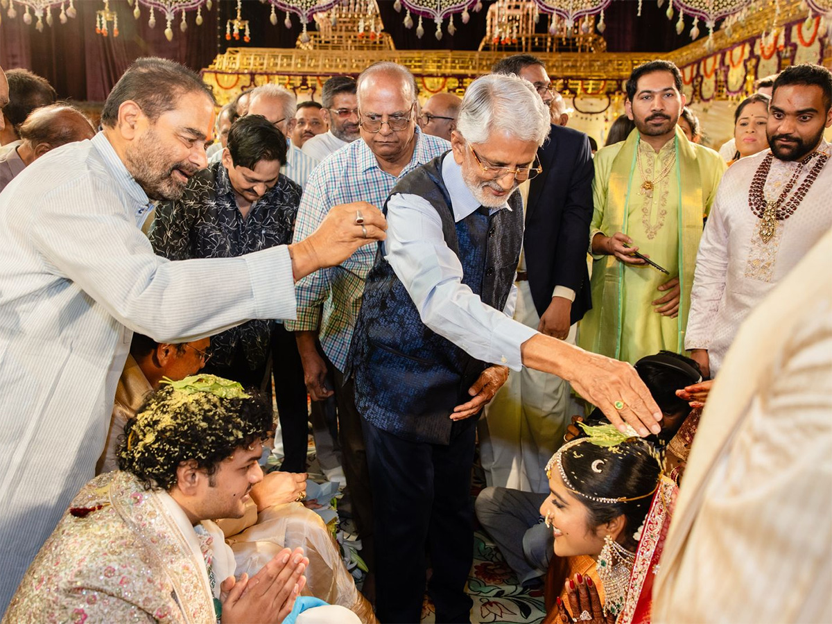 Financier Bangaru Babu Son Wedding Photos17