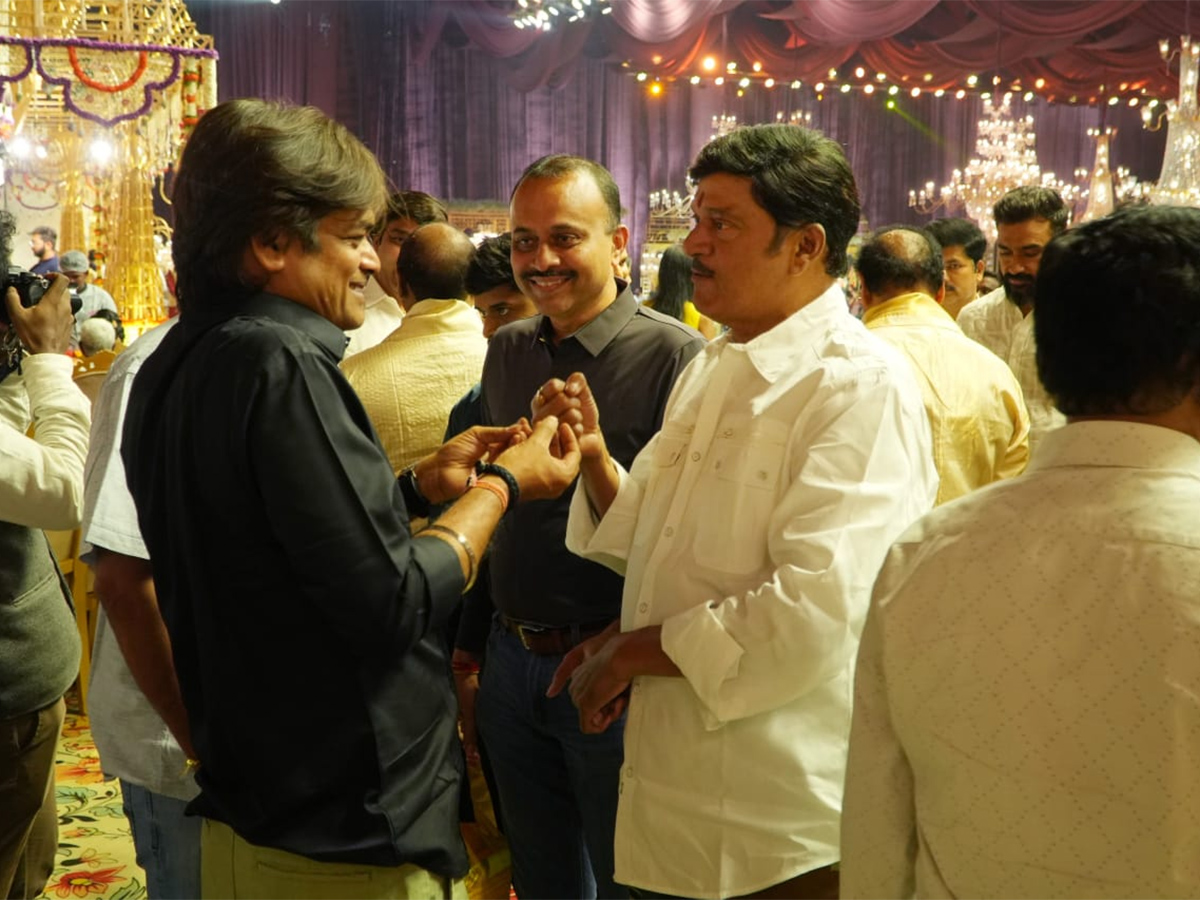 Financier Bangaru Babu Son Wedding Photos4