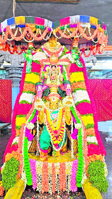 గరుడ వాహనంపై చిద్విలాసం 1