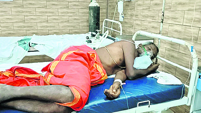 భక్తులపై తేనెటీగల దాడి 2