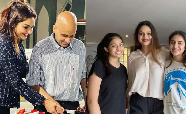 Have You Seen Roja Movie Actress Madhubala Daughters Photos12