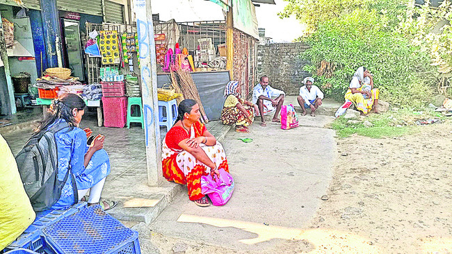 నీడ లేదు.. నీరూ లేదు..!1