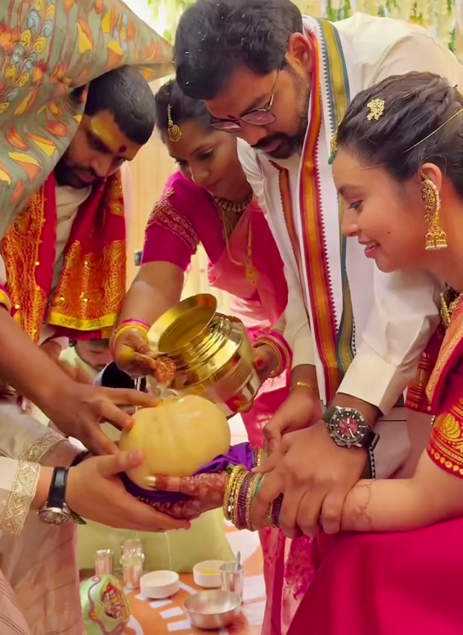 Tollywood Actress Abhinaya Wedding Photos Goes Viral12