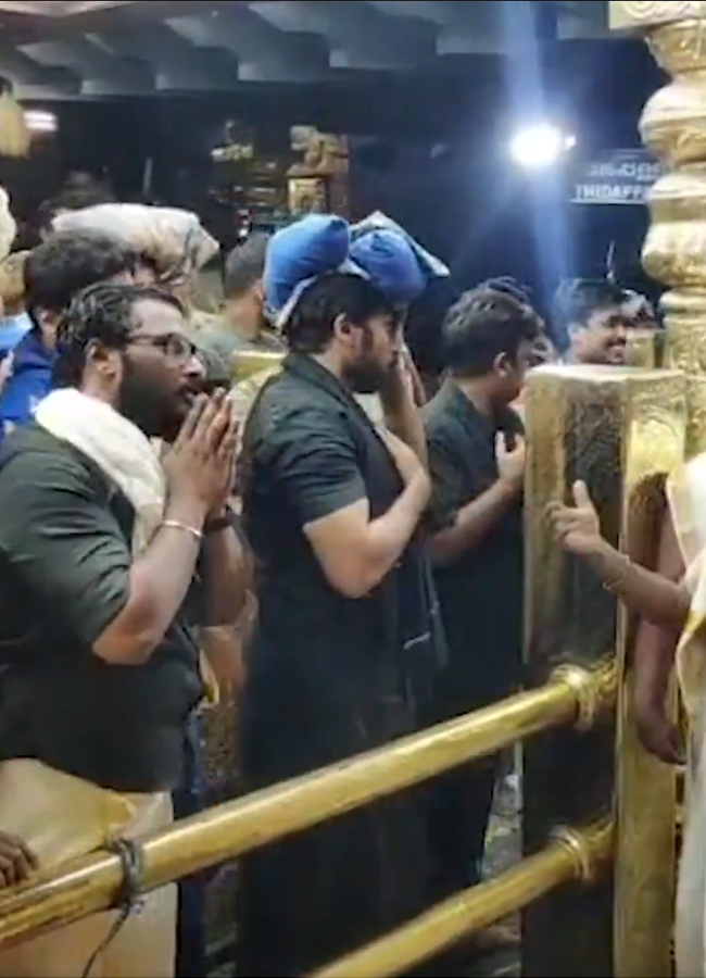 Karthi visits Sabarimala Ayyappa temple4