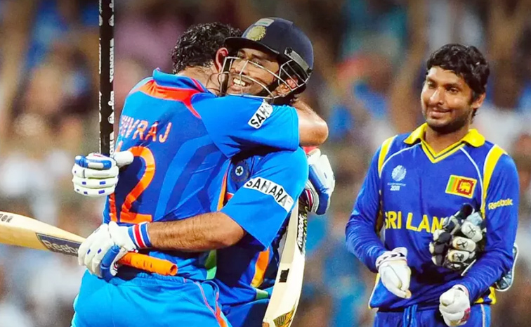 On This Day MS Dhonis Iconic Six Sealed Indias Historic 2011 World Cup Victory Photos3