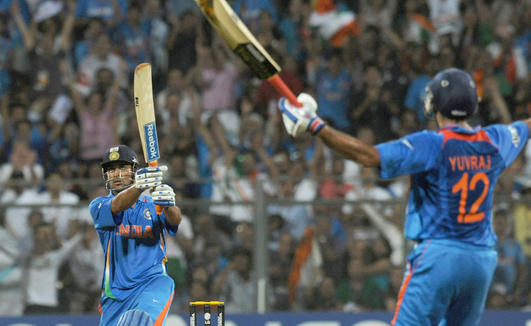 On This Day MS Dhonis Iconic Six Sealed Indias Historic 2011 World Cup Victory Photos4