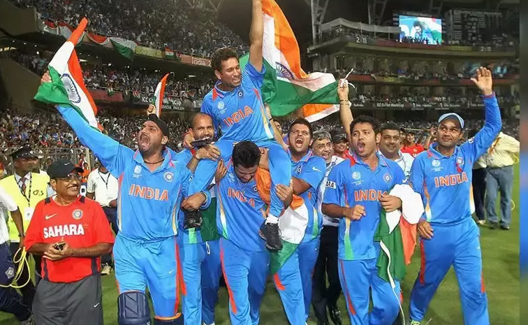 On This Day MS Dhonis Iconic Six Sealed Indias Historic 2011 World Cup Victory Photos6