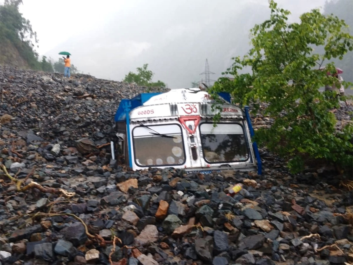 Heavy rain triggered flash floods in Ramban Photos17