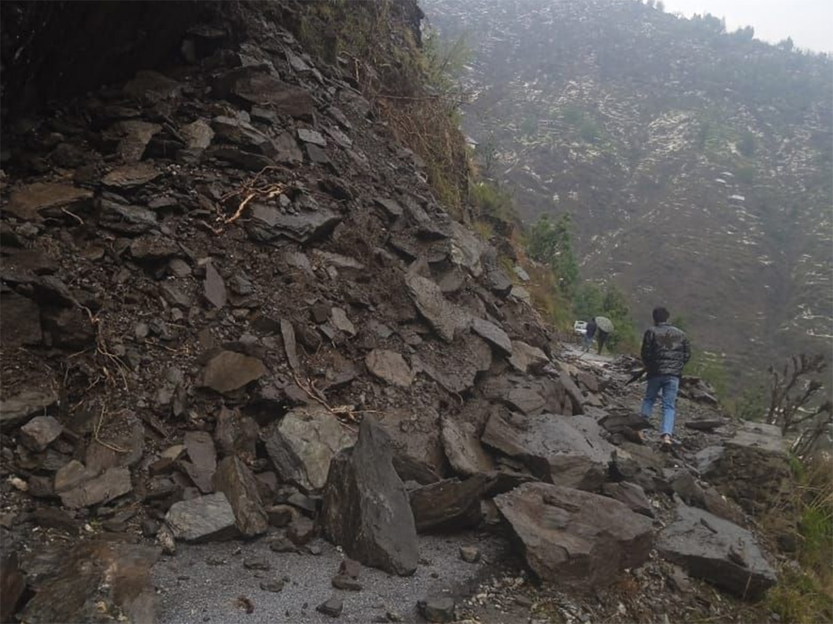 Heavy rain triggered flash floods in Ramban Photos20
