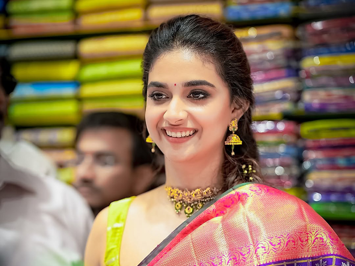Actress Keerthy Suresh at Vijayawada Photos4
