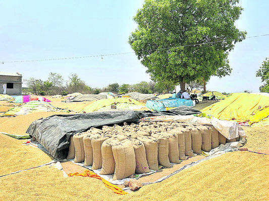 లారీలు రావు.. కాంటా పెట్టరు !3