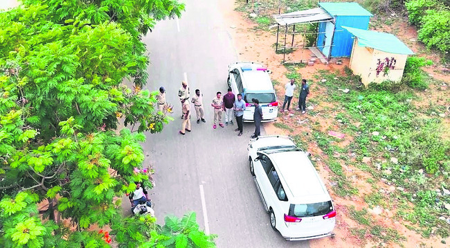 ఇక నుంచి డ్రోన్ ద్వారా పెట్రోలింగ్1