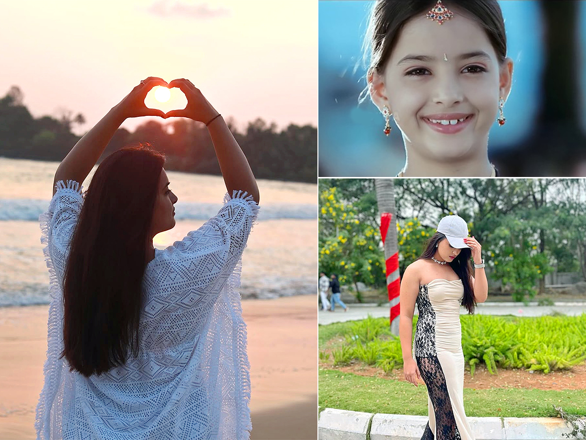 Racha Movie Child Artist Vishika Kota Viral Photos1