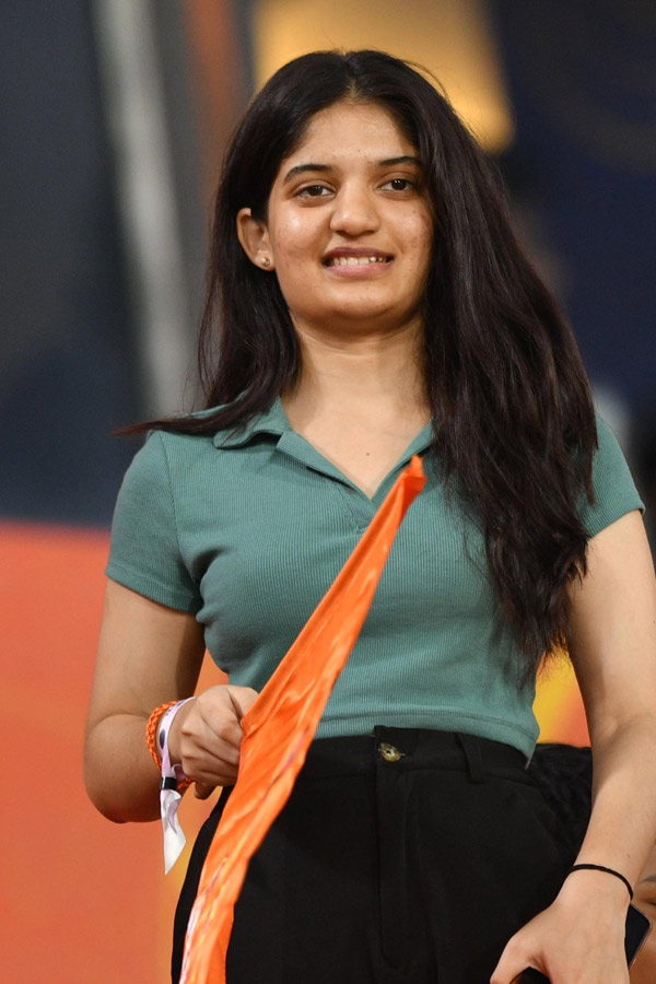 Celebrities In IPL Match At Hyderabad Uppal Cricket Stadium Photos13