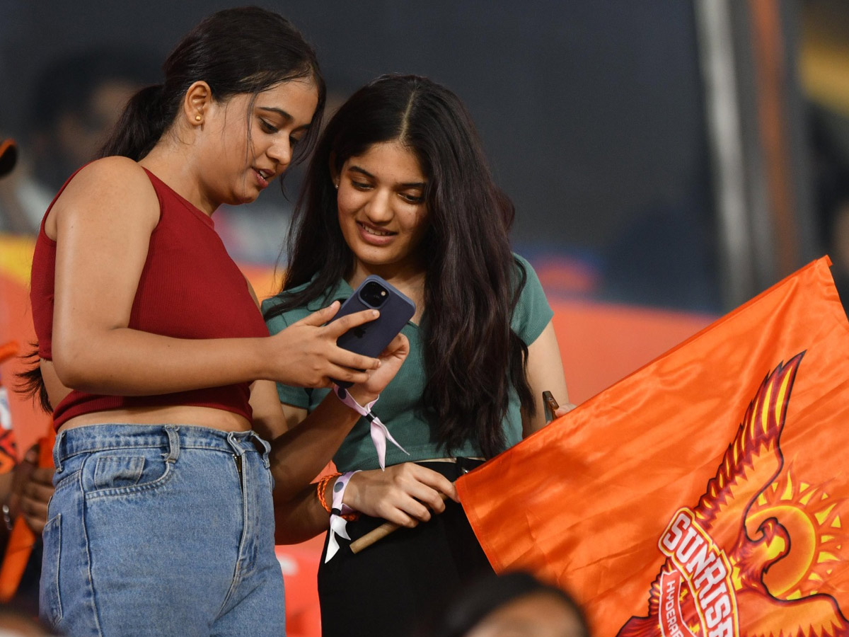 Celebrities In IPL Match At Hyderabad Uppal Cricket Stadium Photos14