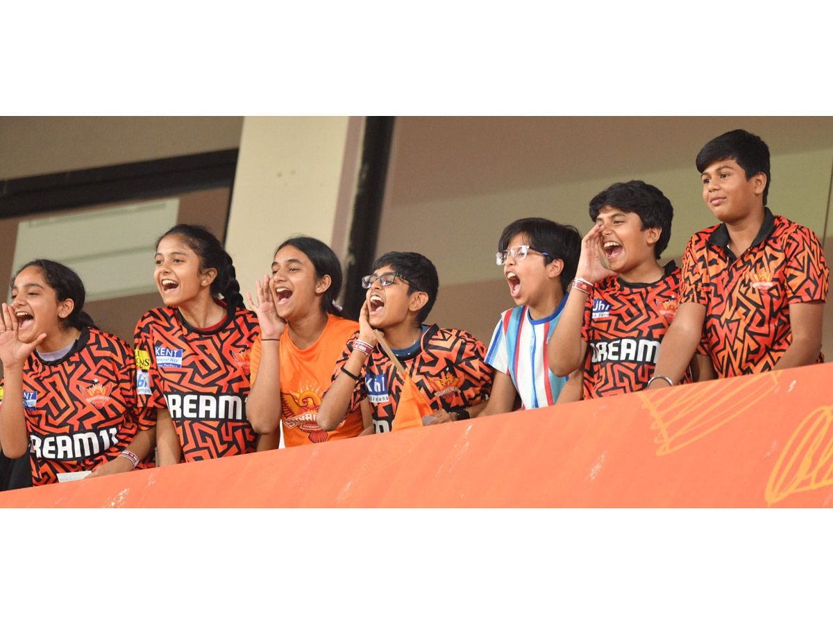 Celebrities In IPL Match At Hyderabad Uppal Cricket Stadium Photos15