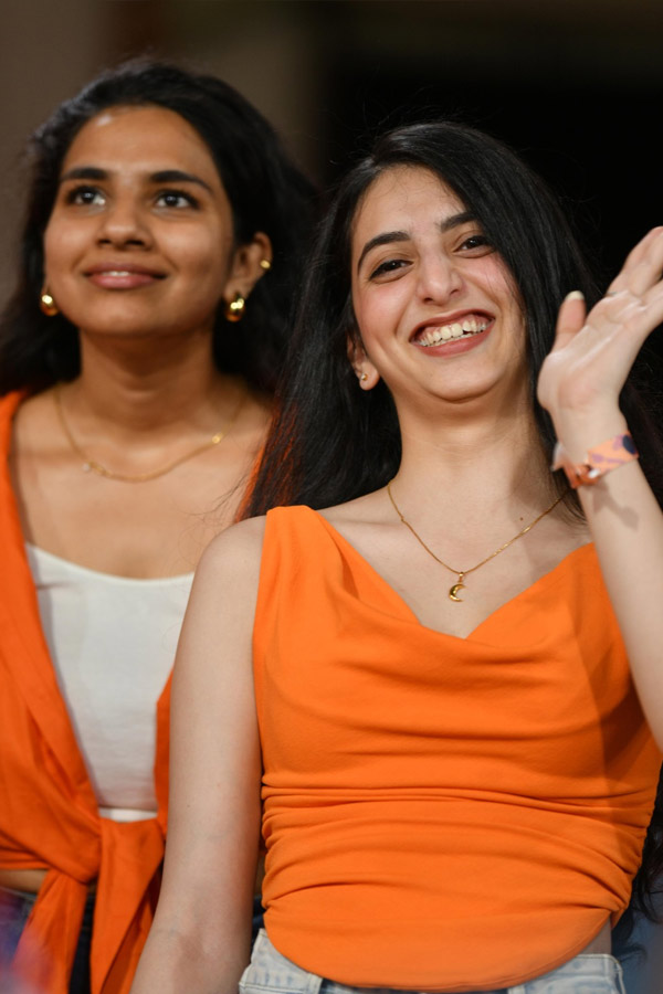 Celebrities In IPL Match At Hyderabad Uppal Cricket Stadium Photos16