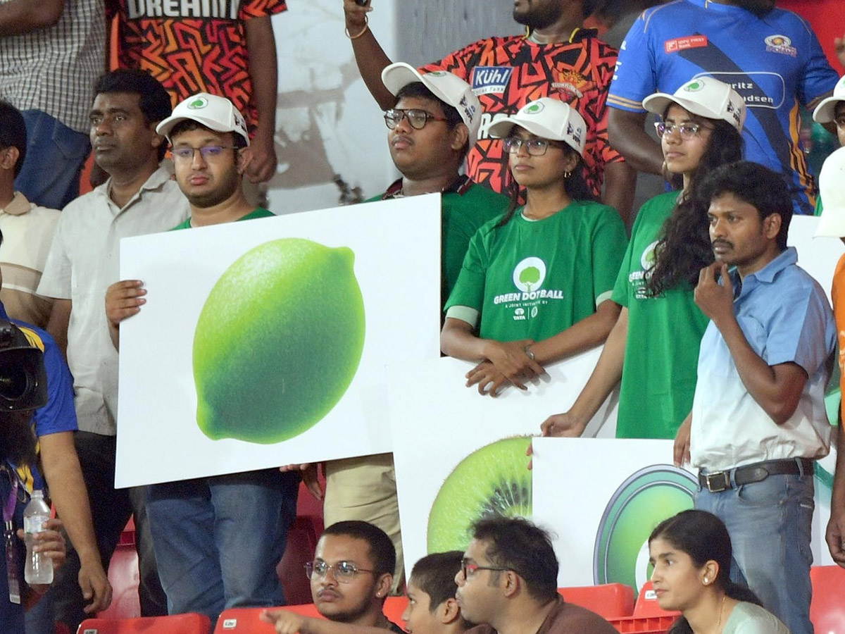 Celebrities In IPL Match At Hyderabad Uppal Cricket Stadium Photos18