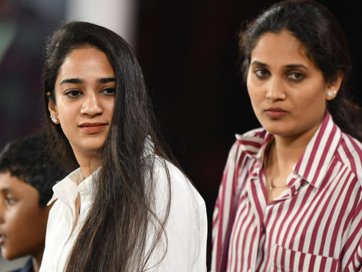 Celebrities In IPL Match At Hyderabad Uppal Cricket Stadium Photos23
