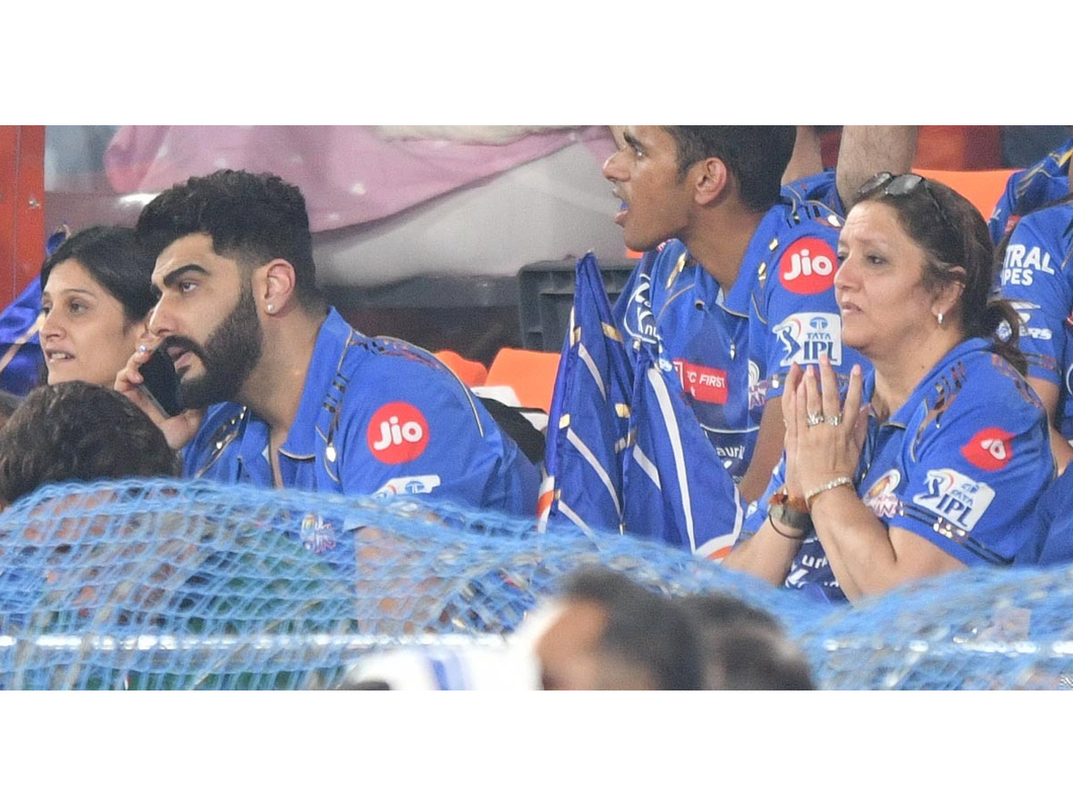 Celebrities In IPL Match At Hyderabad Uppal Cricket Stadium Photos27