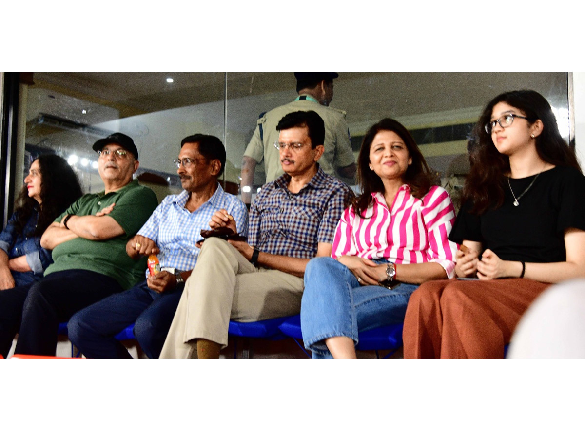 Celebrities In IPL Match At Hyderabad Uppal Cricket Stadium Photos32