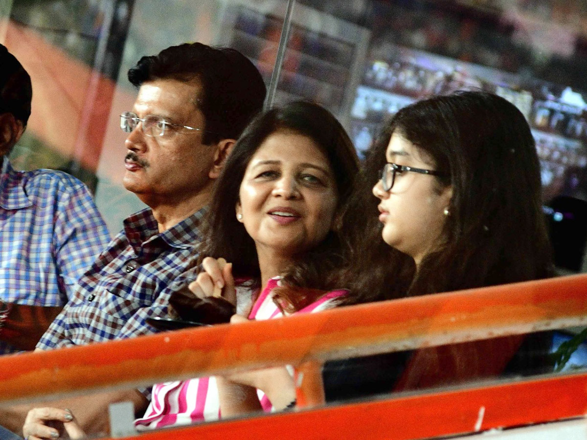 Celebrities In IPL Match At Hyderabad Uppal Cricket Stadium Photos33