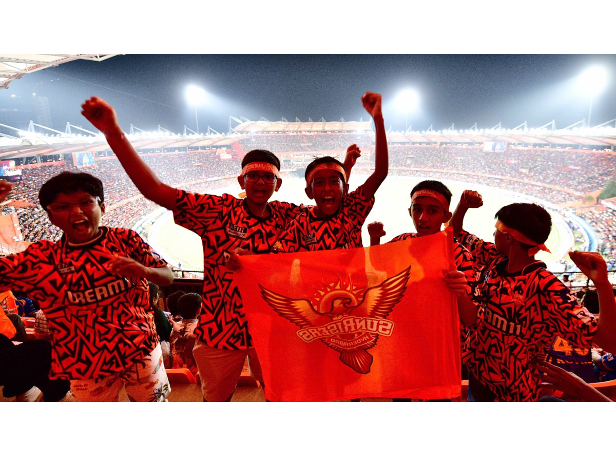 Celebrities In IPL Match At Hyderabad Uppal Cricket Stadium Photos34