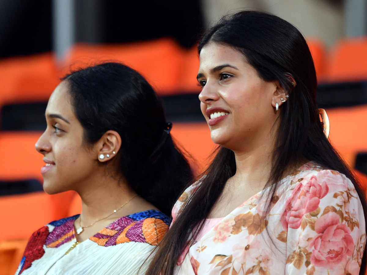 Celebrities In IPL Match At Hyderabad Uppal Cricket Stadium Photos39