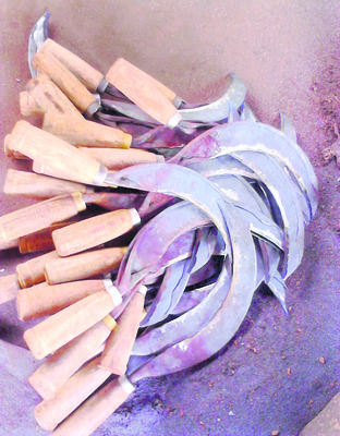 పదును తగ్గిన కొడవలి 2